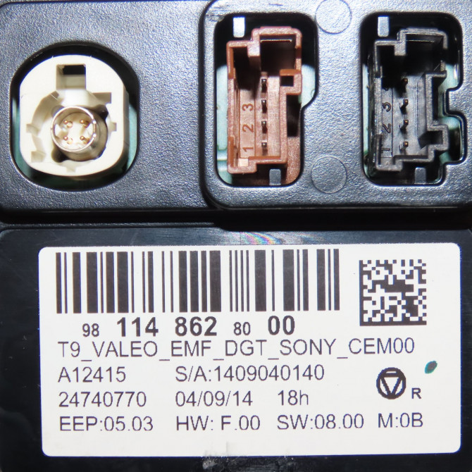 Commande de chauffage occasion PEUGEOT 308 II 308 II Phase 1 2013-06-01->2017-08-31 1.2 130ch 5