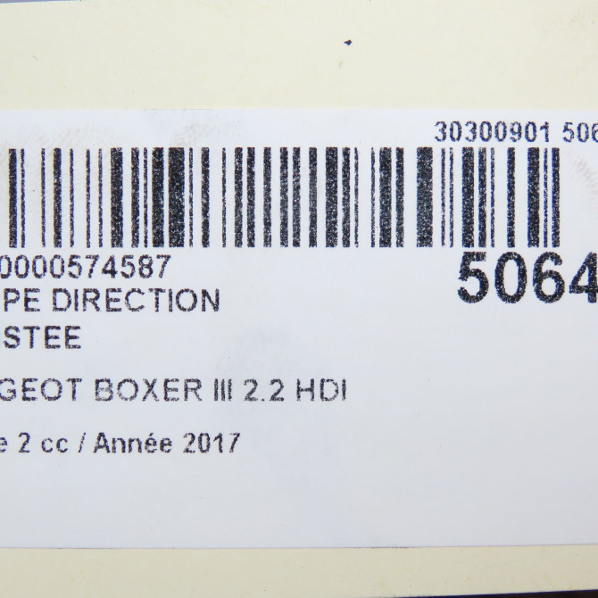 Pompe direction assistee occasion PEUGEOT BOXER III Phase 1 04-1995->04-1999 2.2 HDI 130ch 1648590480 6