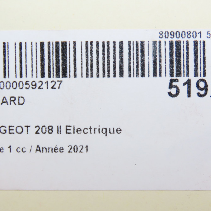 Feu arrière droit occasion  9823216580 6