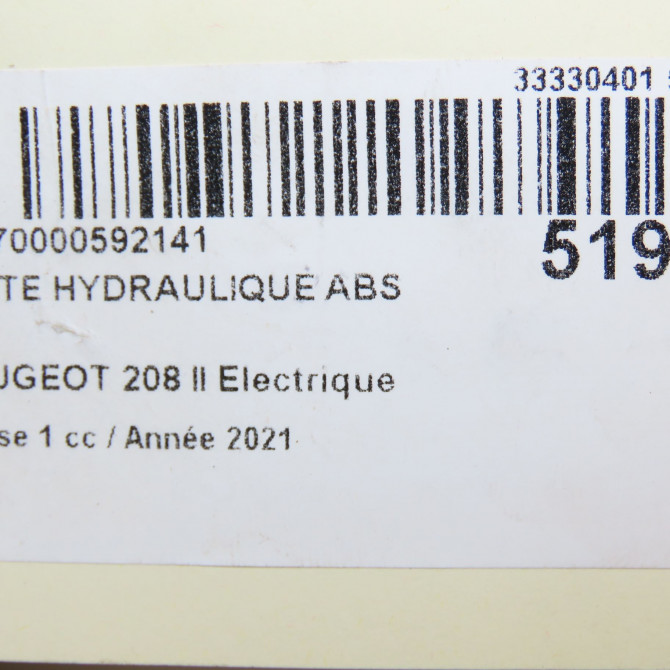 Unité hydraulique ABS occasion  1675663880 6
