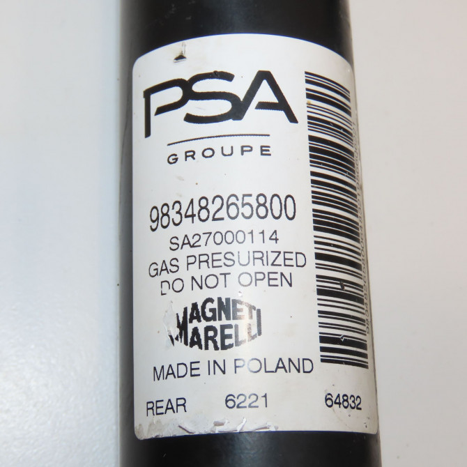 Amortisseur arrière droit occasion  9834826580 4