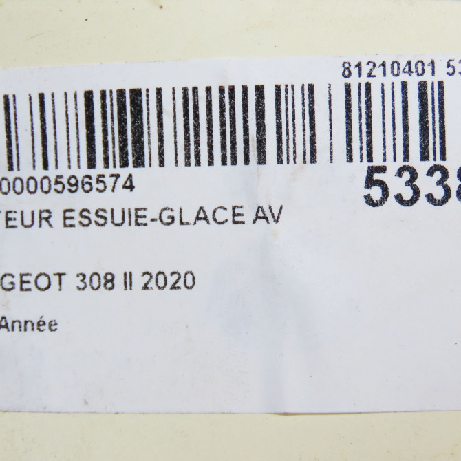 Moteur essuie-glace avant occasion 308 II 9810327980 8
