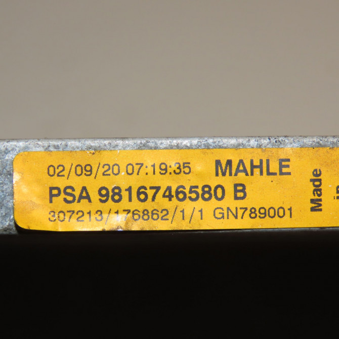 Condenseur clim occasion 308 II 9816746580 3