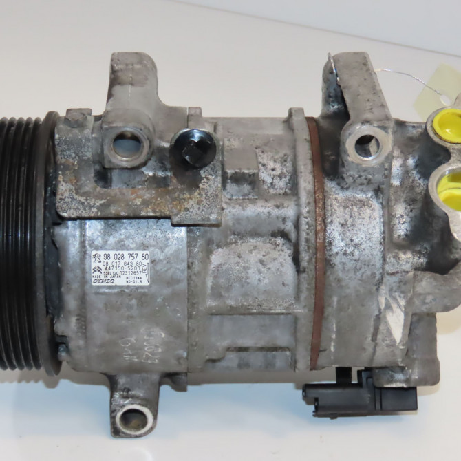 Compresseur air conditionne occasion PEUGEOT 3008 I Phase 2 11-2013->... 1.6 HDI 120ch 9819714980 2