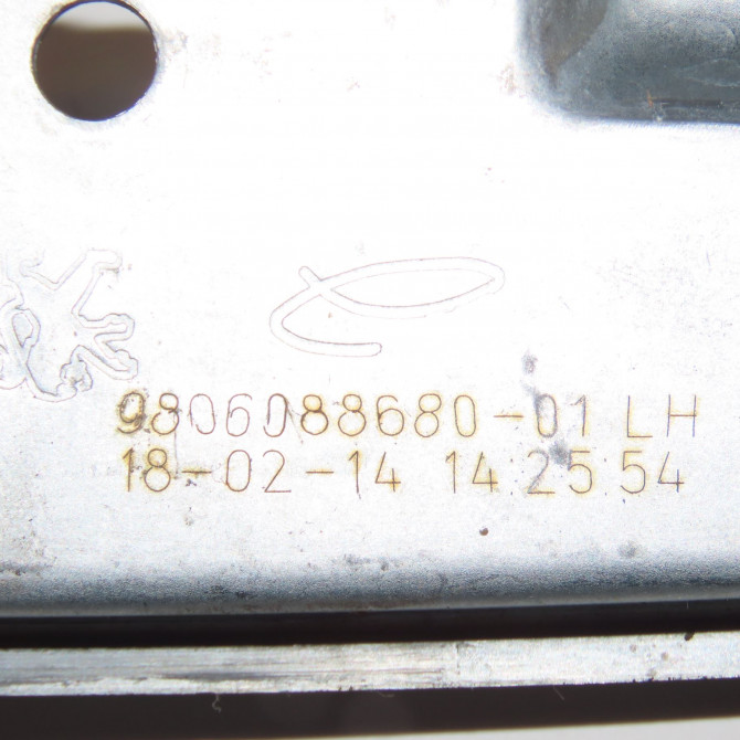 Mecanisme+moteur leve-glace arg occasion PEUGEOT 2008 Phase 1 01-2013->... 1.6 E-HDI 115ch 9816402380 6