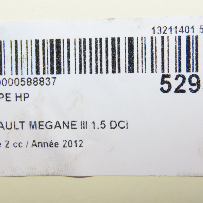Pompe hp occasion RENAULT MEGANE III Phase 2 01-2012->06-2014 1.5 DCI 110ch 167003669R 6
