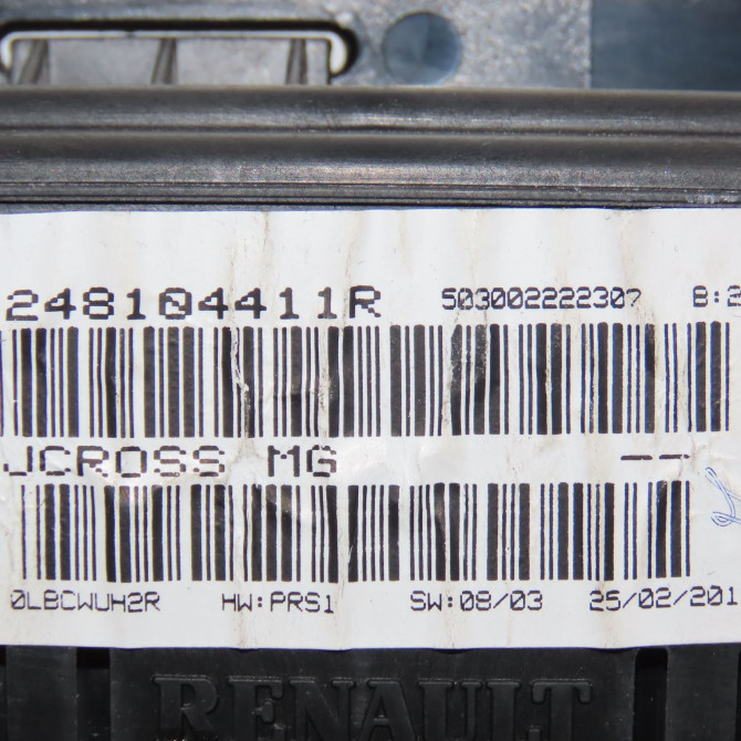 Compteur occasion RENAULT SCENIC III Phase 3 04-2013->... 1.5 DCI 110ch 248104411R 5