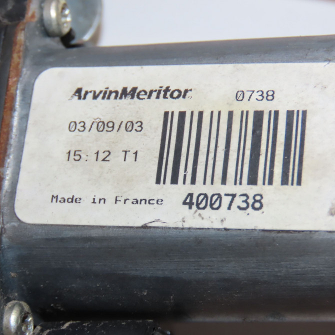 Mecanisme + moteur lève-glace avant droit occasion RENAULT MASTER II Phase 2 11-2003->10-2006 2.5 DCI 99ch 8200162710 5