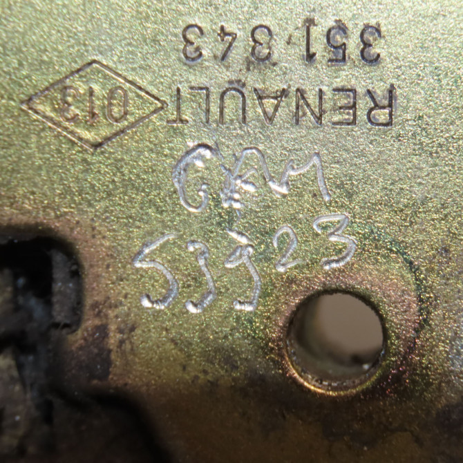 Serrure porte coulissante d occasion RENAULT MASTER II Phase 2 11-2003->10-2006 2.5 DCI 99ch 7700351343 4