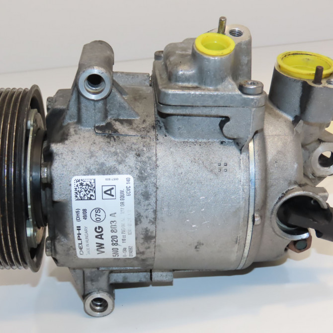 Compresseur air conditionne occasion VOLKSWAGEN GOLF VI Phase 1 10-2008->04-2013 2.0 TDI 110ch 5K0820803J 3
