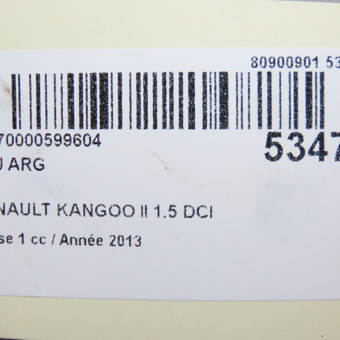 Feu arrière gauche occasion RENAULT KANGOO II Phase 1 01-2008->03-2013 1.5 DCI 90ch 8200419949 5