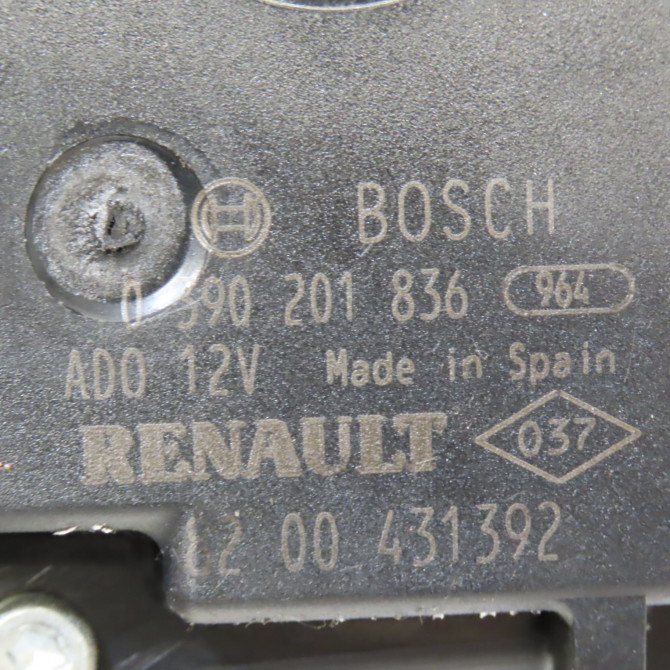 Moteur essuie-glace arrière occasion RENAULT KANGOO II Phase 1 01-2008->03-2013 1.5 DCI 90ch 8200431392 4