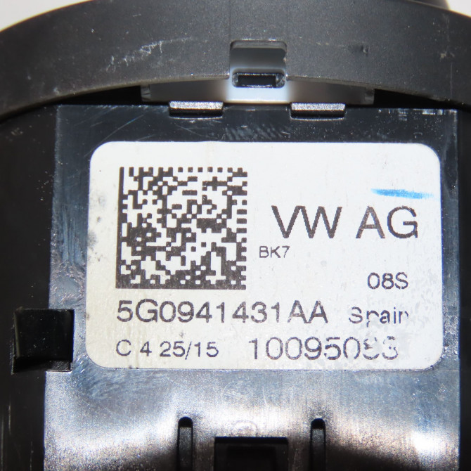Interrupteur commande de phares occasion VOLKSWAGEN POLO V 5G0941431AJWZU 3