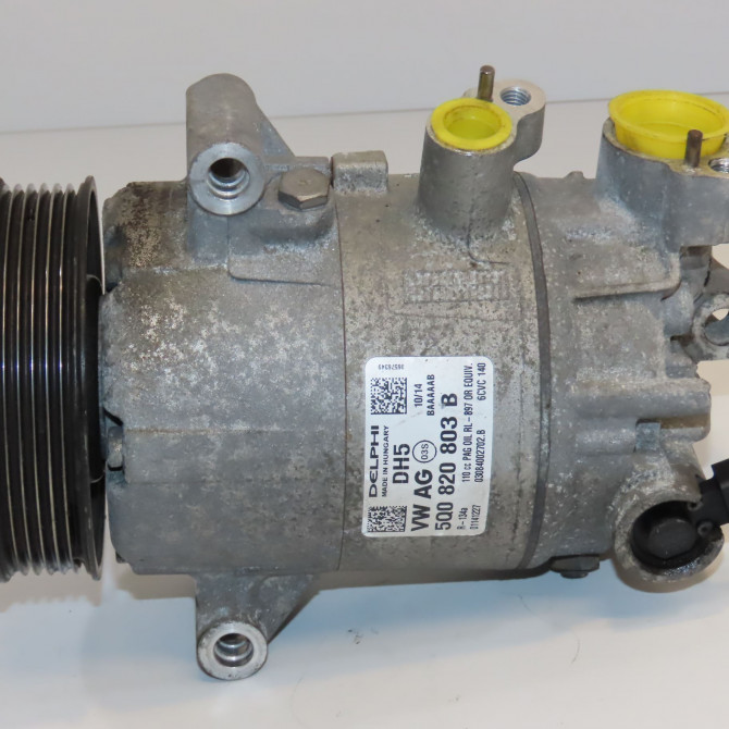 Compresseur air conditionne occasion VOLKSWAGEN POLO V Phase 2 02-2014->... 1.4 TDI 90ch 5Q0820803P 2