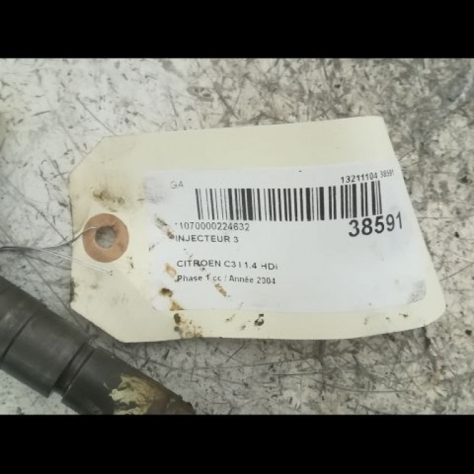 occasion CITROEN C3 I Phase 1 04-2002->10-2005 1.4 HDi 1980A9 2