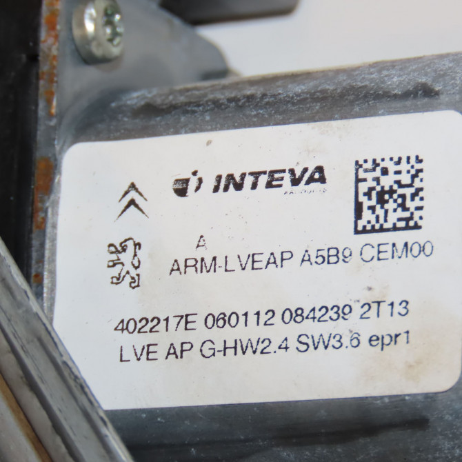 Mecanisme+moteur leve-glace avg occasion  9802617780 5