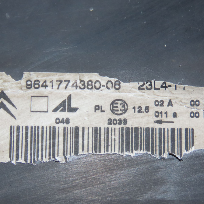 Phare droit occasion CITROEN C3 PLURIEL I Phase 1 04-2003->09-2008 1.4 HDi 6205ZL 4