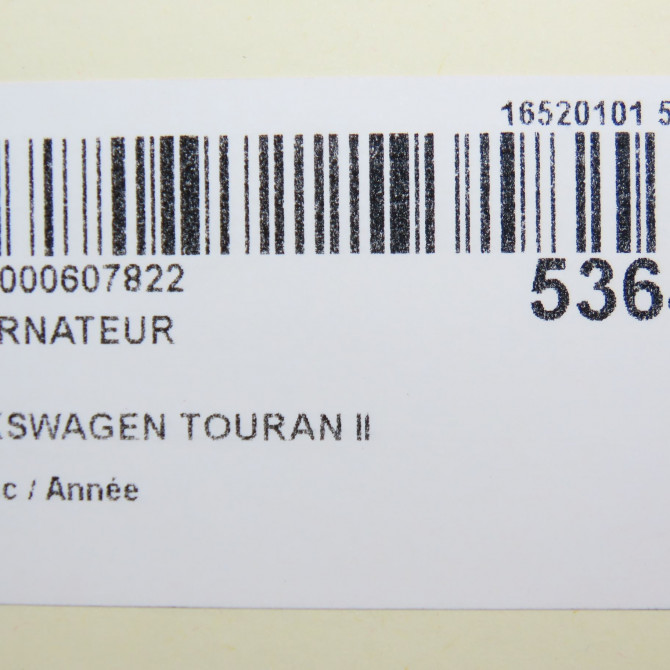 Alternateur occasion VOLKSWAGEN TOURAN II Phase 1 09-2010->12-2015 3L903023 8