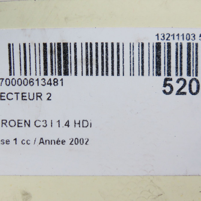occasion CITROEN C3 I Phase 1 04-2002->10-2005 1.4 HDi 1980E7 6