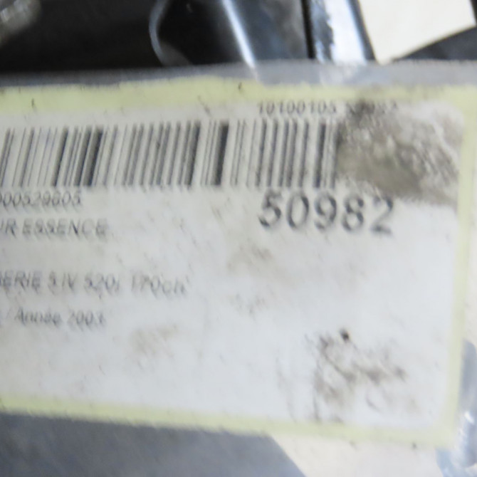 Moteur essence occasion B.M.W. SERIE 5 IV Phase 2 07-2000->07-2003 520i 170ch 11000302324 6