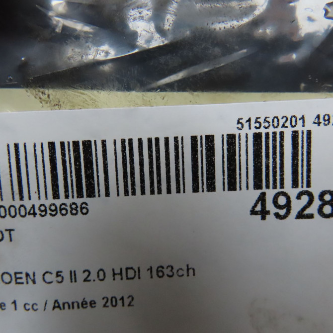 Capot occasion CITROEN C5 II Phase 1 04-2008->... 2.0 HDI 163ch 7901P3 6