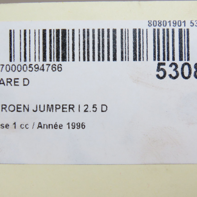 Phare droit occasion CITROEN JUMPER I Phase 1 02-1994->02-2002 2.5 D 86ch 6205AE 5