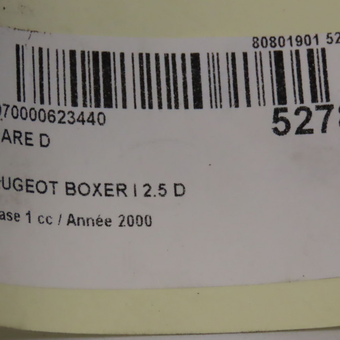 Phare droit occasion PEUGEOT BOXER I Phase 1 07-1994->02-2002 2.5 D 6205AE 5
