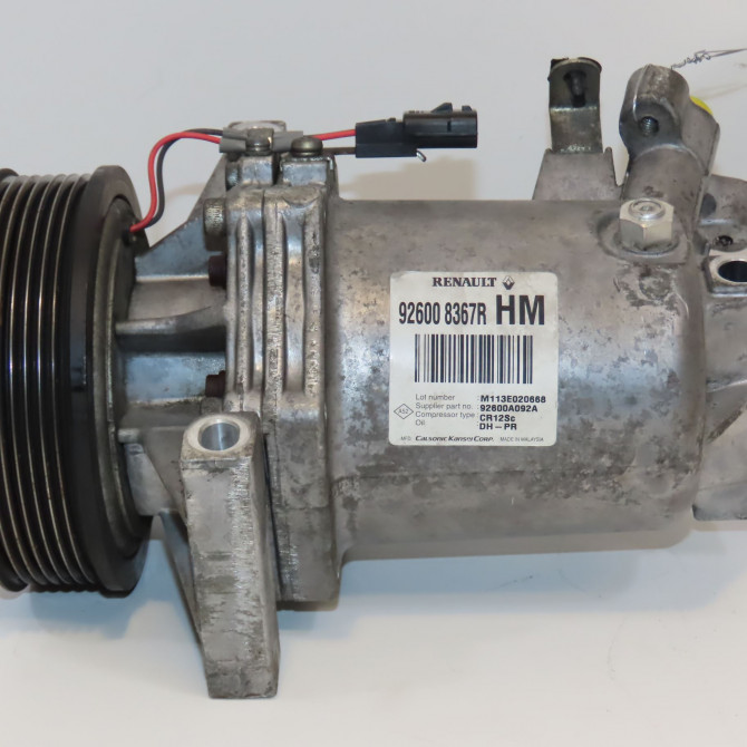 Compresseur air conditionne occasion DACIA LODGY Phase 1 01-2012->... 1.2 TCE 115ch 926008367R 1