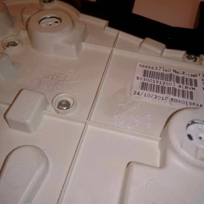 Compteur occasion PEUGEOT 206 + Phase 1 03-2009->05-2013 1.4i 75ch 6103HG 3