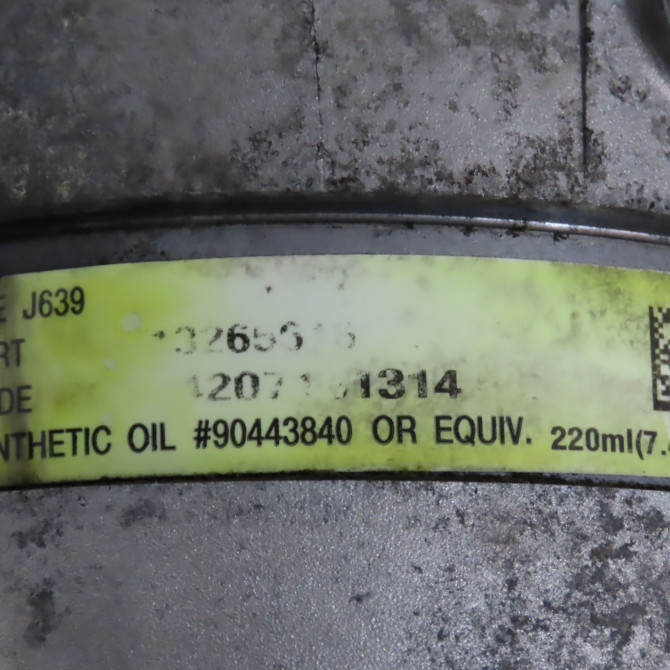 Compresseur air conditionne occasion OPEL VECTRA III Phase 2 10-2005->06-2007 1.9 CDTI 120ch 13265616 6