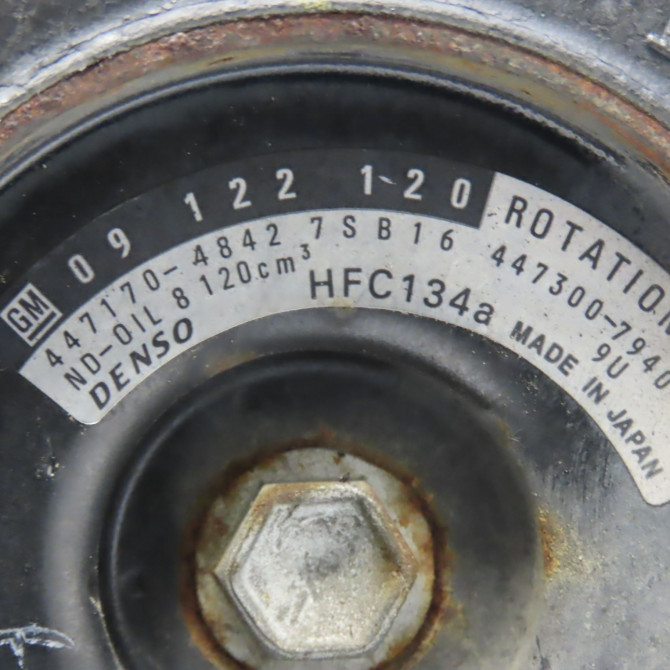 Compresseur air conditionne occasion OPEL ZAFIRA I Phase 1 03-1999->07-2005 2.0 DI 16v 9122120 6