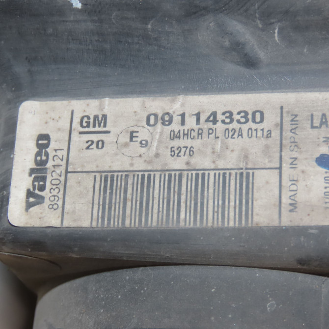 Phare droit occasion OPEL CORSA III Phase 2 08-2003->09-2006 1.2 TWINPORT 80ch 93188580 5