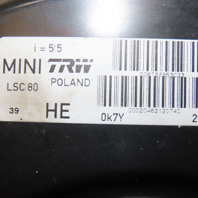 Servo-frein occasion MINI MINI II phase 2 08-2010->... 34336863539 4