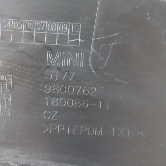 Protection aile avd occasion MINI MINI II phase 2 08-2010->... 51139810466 3