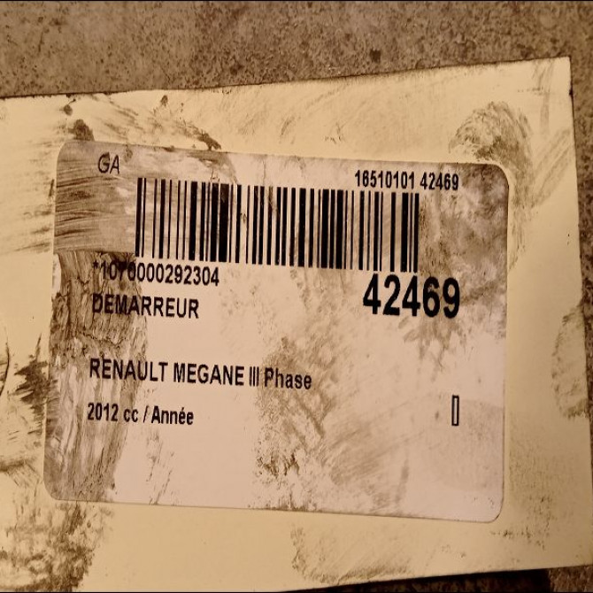 Démarreur occasion RENAULT MEGANE III Phase 1 11-2008->01-2012 233009161R 4