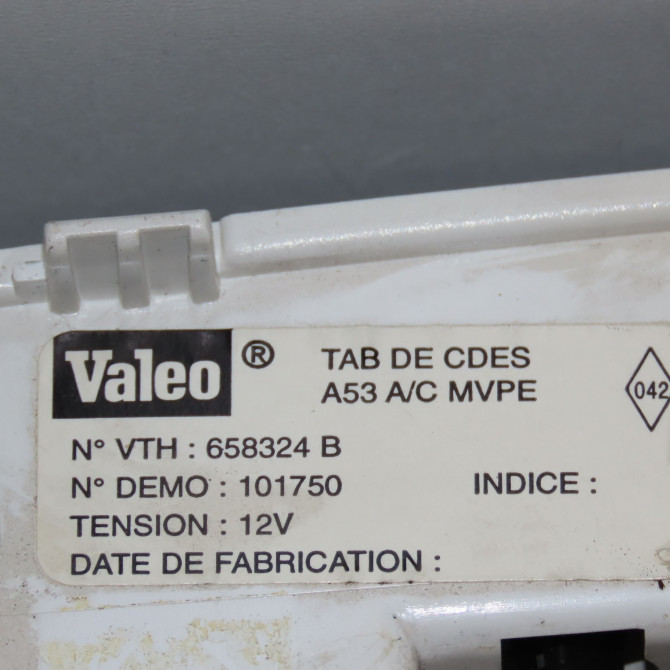 Commande de chauffage occasion RENAULT MEGANE SCENIC I Phase 1 09-1996->08-1999 1.6 7701045872 3