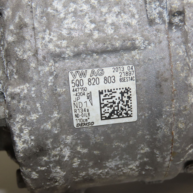 Compresseur air conditionne occasion SEAT LEON III LEON III Phase 1 2012-10-01->-0001-11-30 5Q0820803Q 5