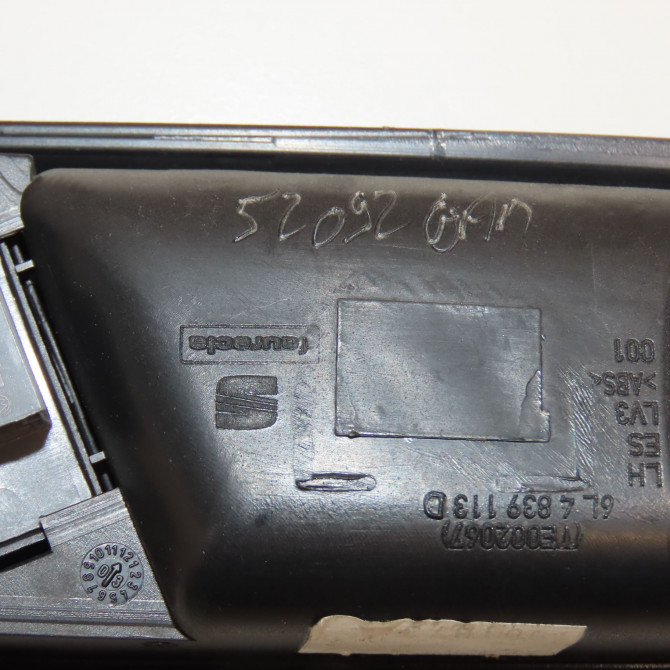 Commande leve-glace porte arrière gauche occasion SEAT IBIZA III Phase 1 03-2002->03-2006 1.4i 100ch 6L09598559B9 4