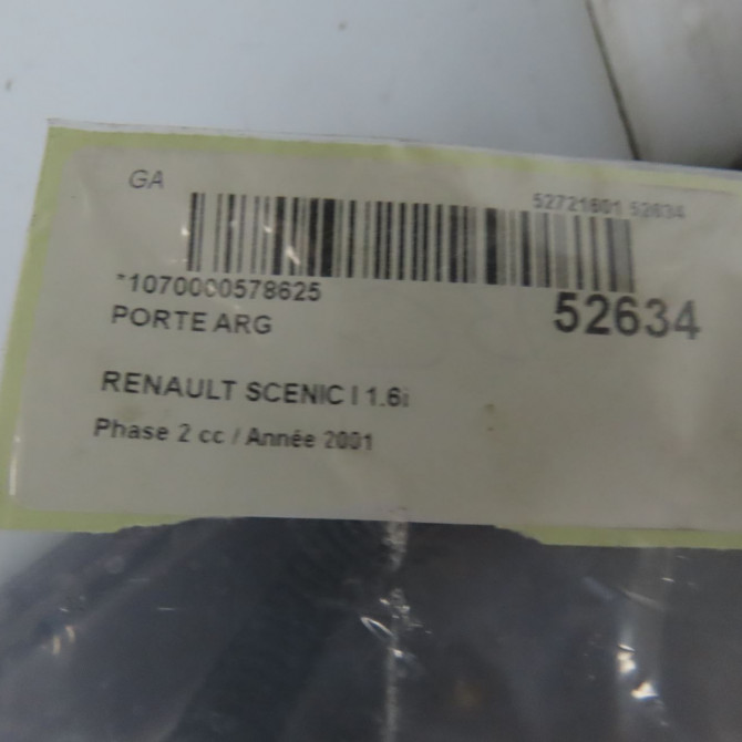 Porte arrière gauche occasion RENAULT SCENIC I Phase 2 08-1999->06-2003 1.6i 107ch 7751472139 7