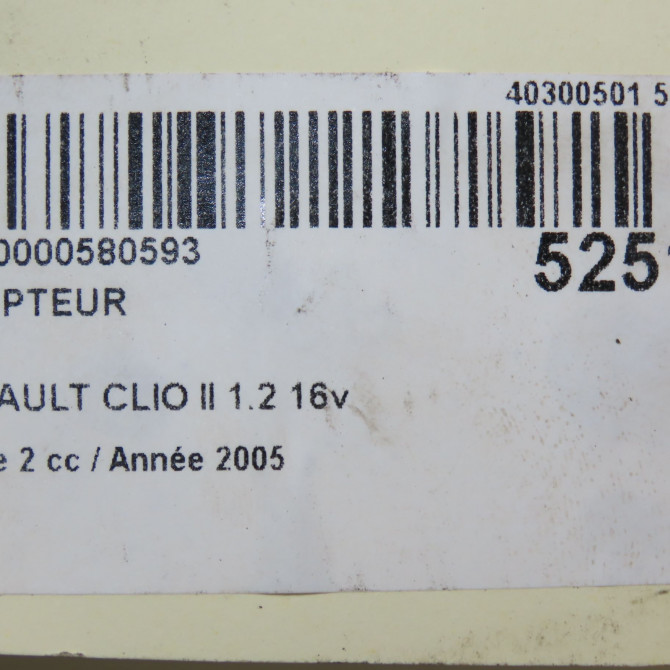 Compteur occasion RENAULT CLIO II Phase 2 06-2001->07-2006 1.2 16v 8200451342 7