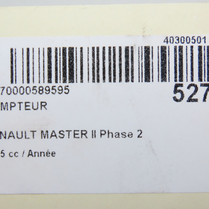 Compteur occasion RENAULT MASTER II Phase 2 11-2003->10-2006 8200359415 7