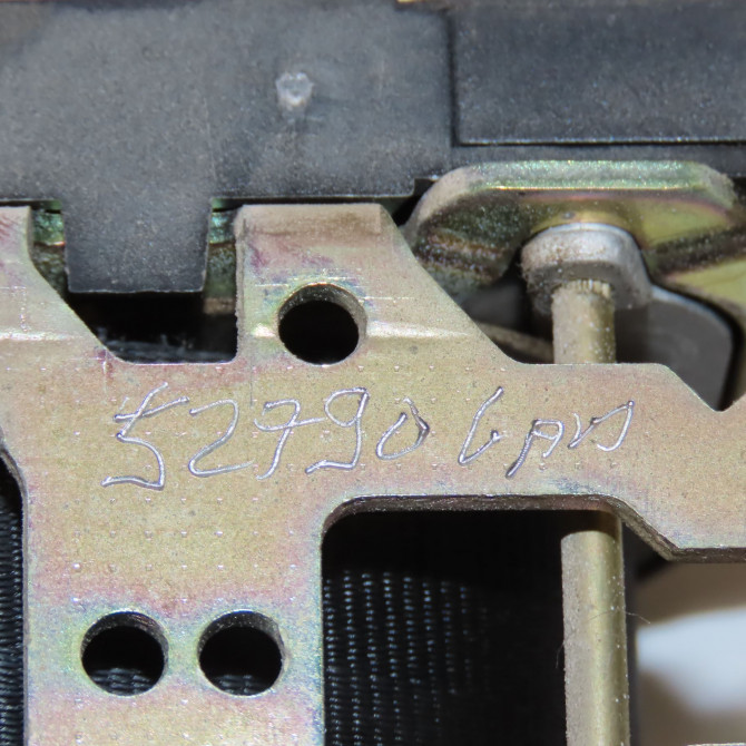 Ceinture arrière droite occasion RENAULT MASTER II Phase 2 11-2003->10-2006 8200680563 4