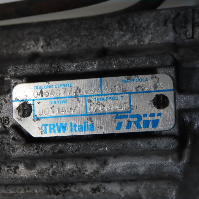 Cremaillere hydraulique occasion PEUGEOT BOXER II Phase 1 02-2002->06-2006 2.0 HDI 85ch 4000LA 5