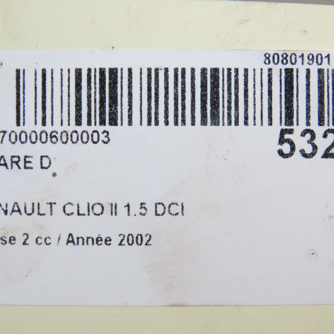 Phare droit occasion RENAULT CLIO II Phase 2 06-2001->07-2006 1.5 DCI 80ch 7701054063 5