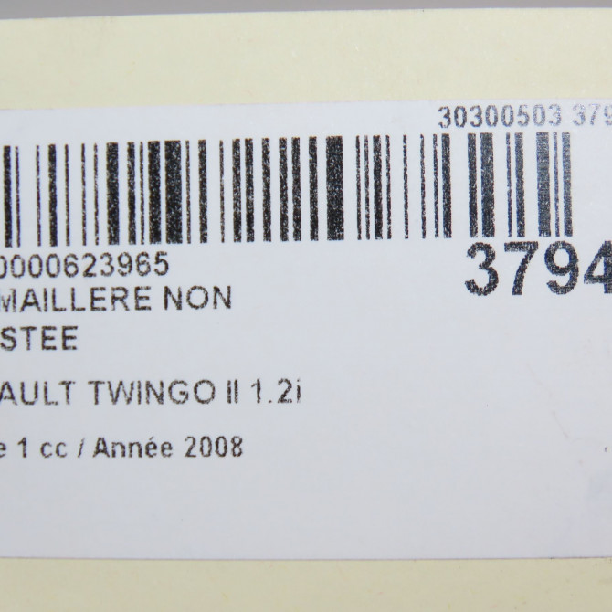 Cremaillere non assistee occasion RENAULT TWINGO II Phase 1 06-2007->11-2011 1.2i 60ch 4