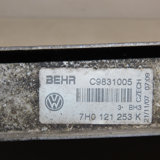 Radiateur occasion VOLKSWAGEN TRANSPORTER V Phase 1 06-2003->08-2009 1.9 TDI 85ch 7H0121253K 3