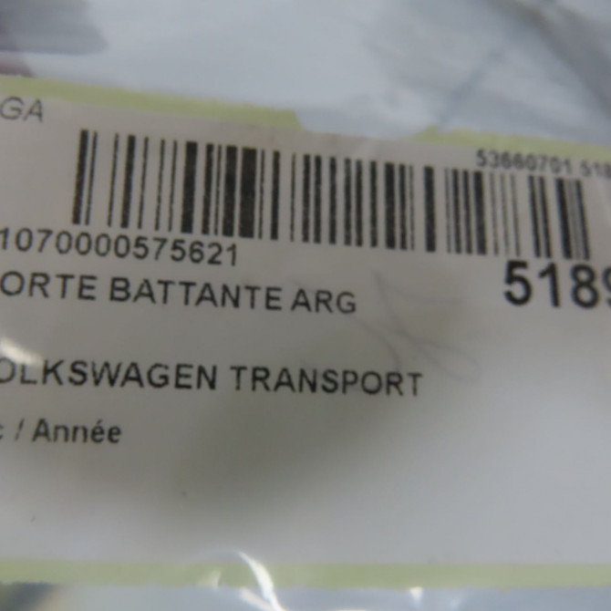 Porte battante arrière gauche occasion  721827103 6