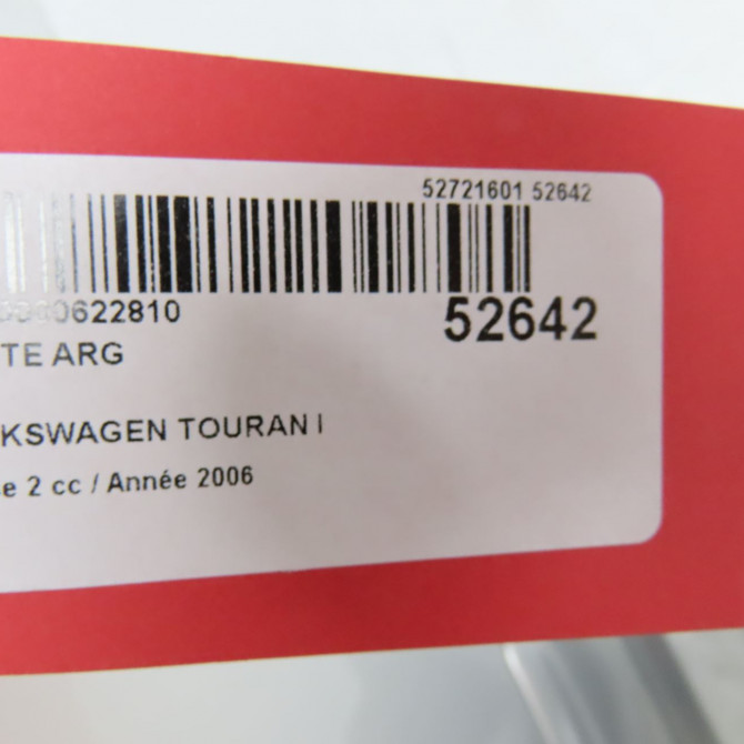 Porte arrière gauche occasion VOLKSWAGEN TOURAN I Phase 2 11-2006->09-2010 2.0TDi 16v 140ch 5