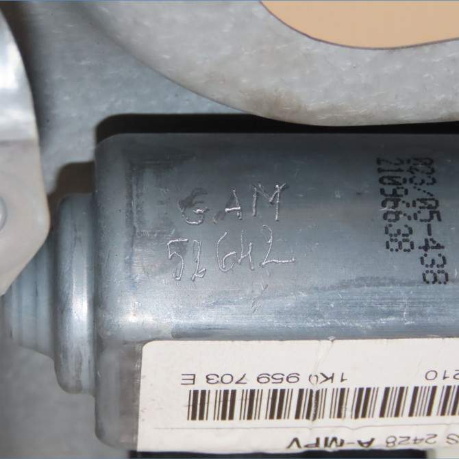 Mecanisme+moteur leve-glace arg occasion VOLKSWAGEN TOURAN I Phase 2 11-2006->09-2010 2.0TDi 16v 140ch 7