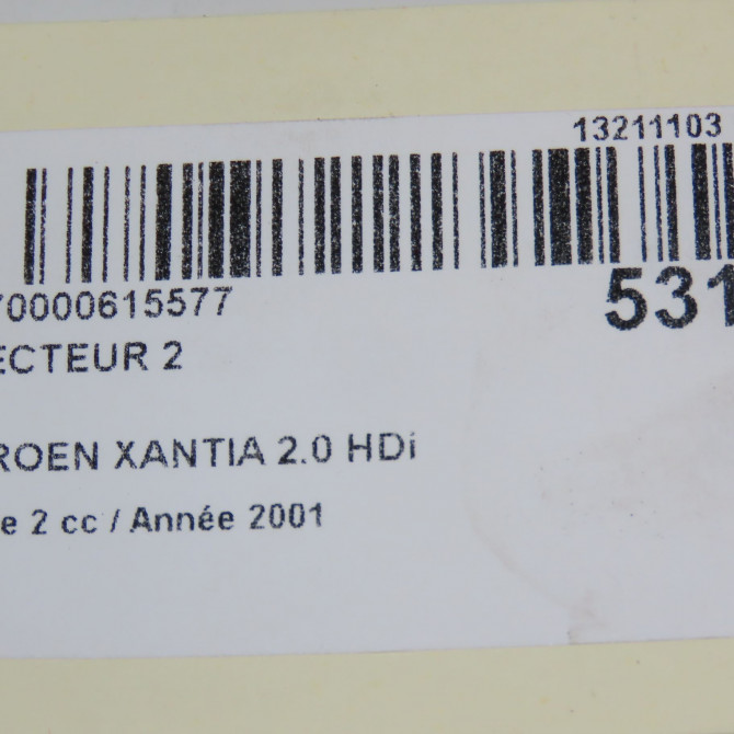occasion CITROEN XANTIA Phase 2 12-1997->06-2001 2.0 HDi 90ch 5